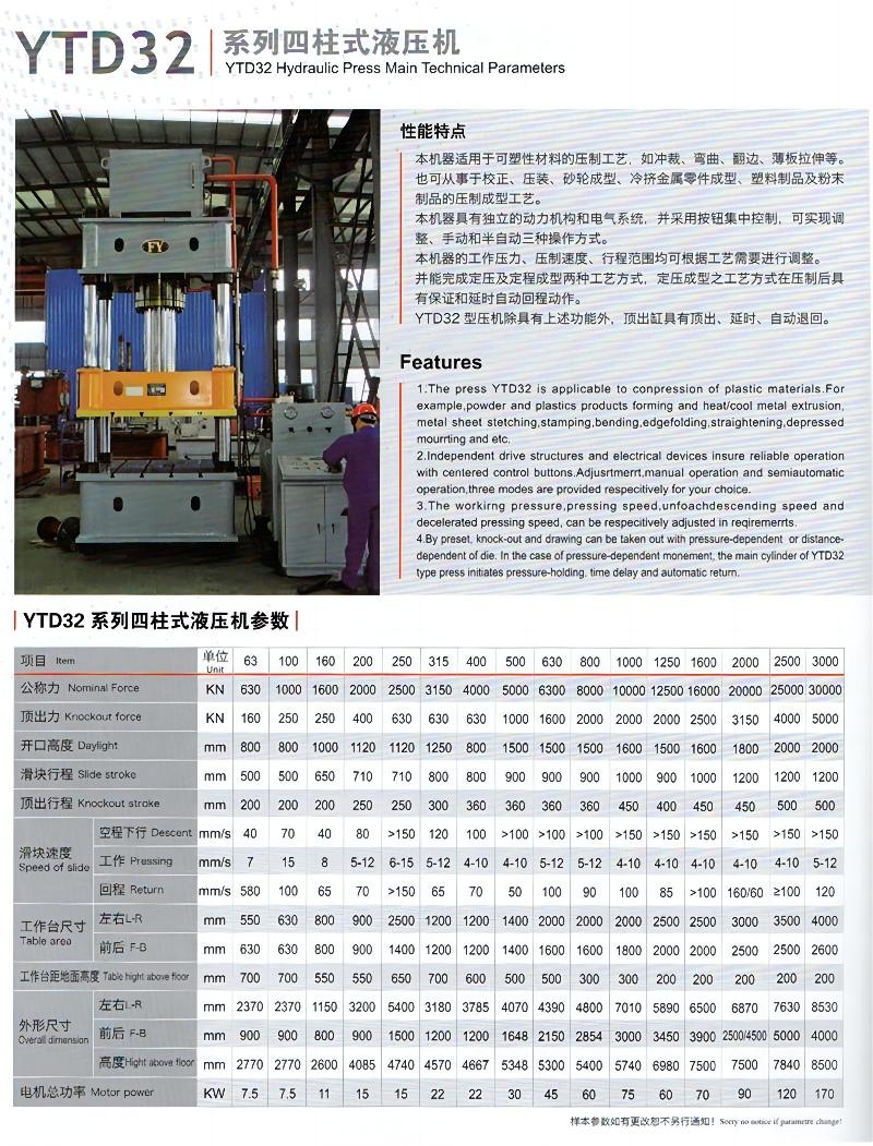 YTD32系列四柱式液壓機1.jpg